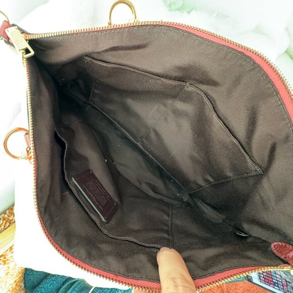 EUC COACH Mini Kelsey Pebble Leather Satchel Crossbody Shoulder Bag Rose $250 - Picture 9 of 9